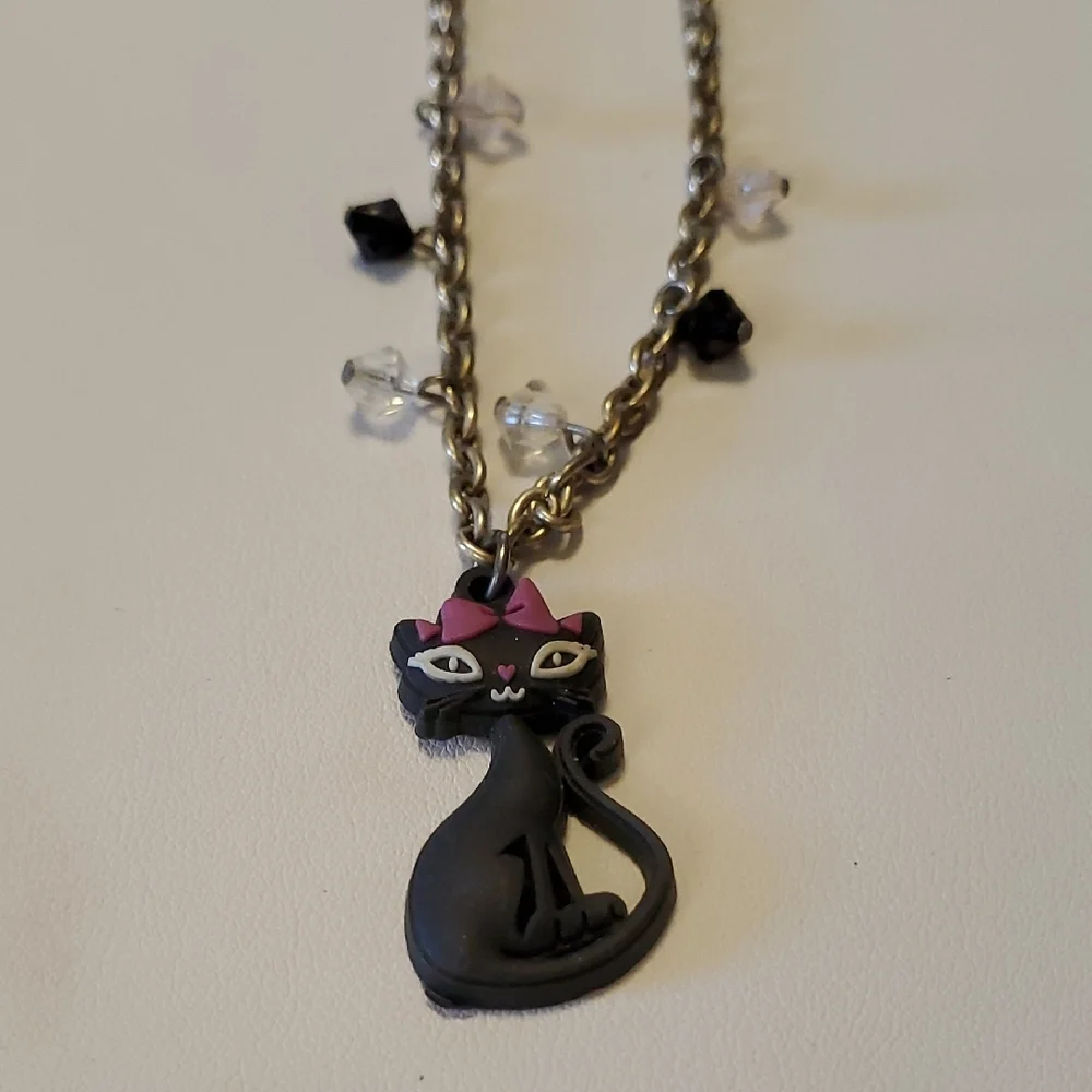 Charming Black Cat Necklace